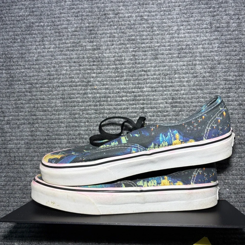 Vans Authentic Star Wars A New Hope Movie Poster Sneakers Mens 7.5 Womens 9